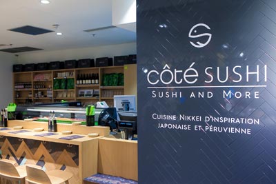 2 nouveaux restaurants pour l'enseigne Côté Sushi