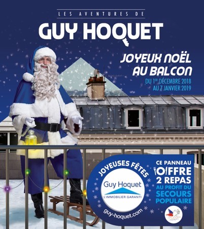 Le réseau Guy Hoquet un chèque de 57.100€ au Secours Populaire français 
