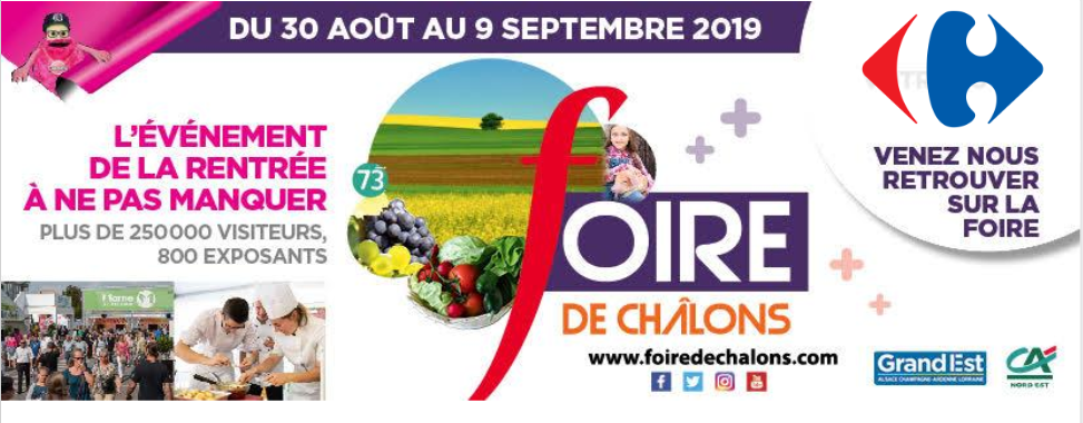Carrefour Foire de Chalons 2019 