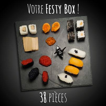 Festy box O'Sushi pour les fêtes