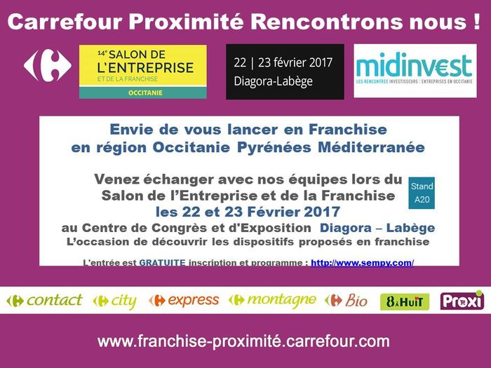 Franchise Carrefour Proximité Sempy 2017