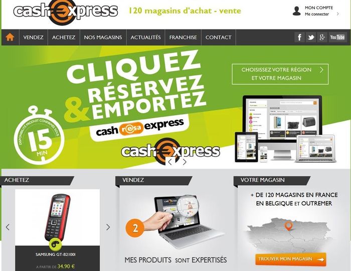 cash resa express, nouveau service de réservation du réseau cash express