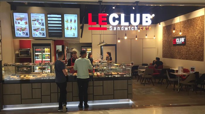 nouveau coffee shop le club sandwich café à villeneuve d'ascq, centre commercial auchan V2