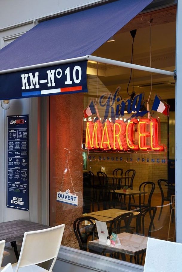 10e restaurant de burgers king marcel