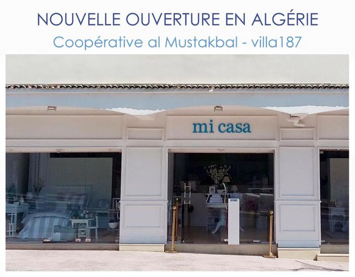 nouveau magasin mi casa en algérie, à dely brahim, près d'alger