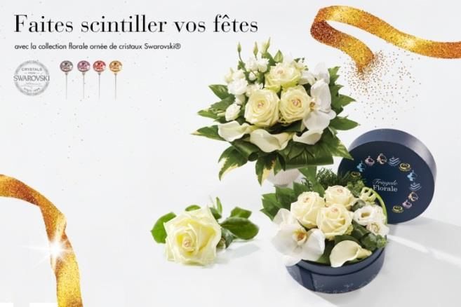 Franchise Monceau Fleurs collection Noel Swarovski 