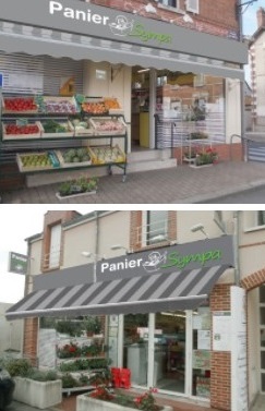 magasin panier sympa
