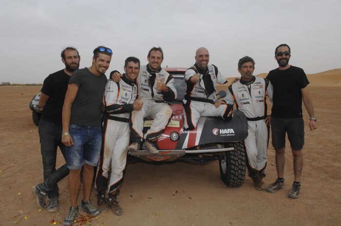 Franchise Signarama Dakar 2017 team Crozon / Tartarin