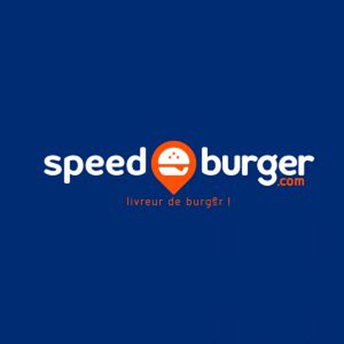 logo speed burger, leader de la livraison de burgers à domicile