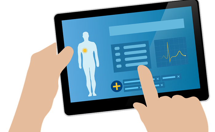 dossier médical digital illustration de l'hospitalisation à domicile studio santé