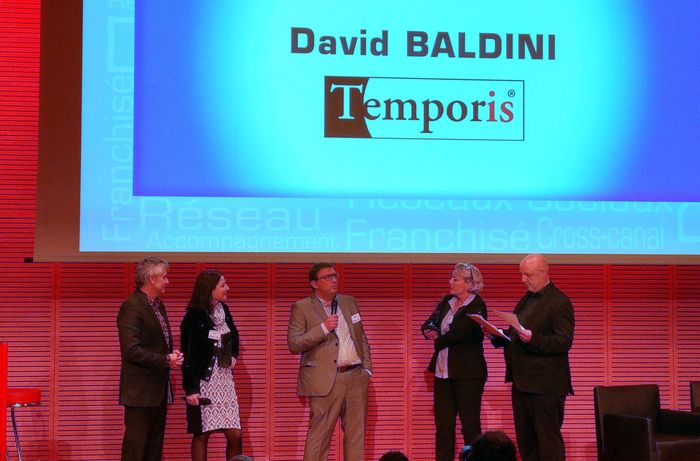 david baldini, franchisé temporis, vainqueur trophée forum franchise lyon