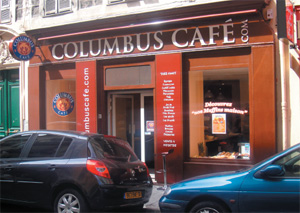 Columbus Coffee Shop on Coffea Shop   Ouverture D   Un Deuxi  Me Columbus Caf      Nice