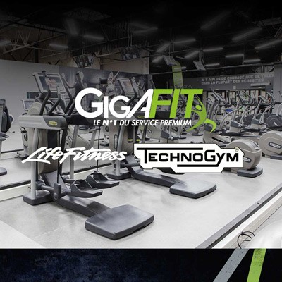 Gigafit signe des partenariats avec Technogym et Lifefitness