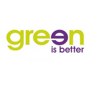 Green is better, logo