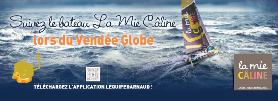 Application Vendée Globe La Mie Caline