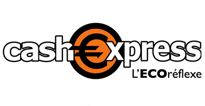 Logo franchise Cash Express nouveau magasin Saint-Malo