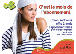 franchise Citron Vert offre mars 2012