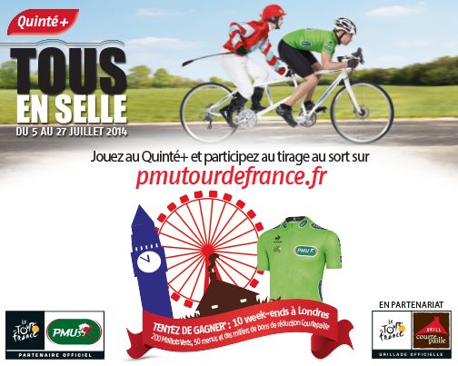 Franchise Courtepaille PMU Tour de France