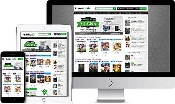 Franchise Game Cash nouveau site web