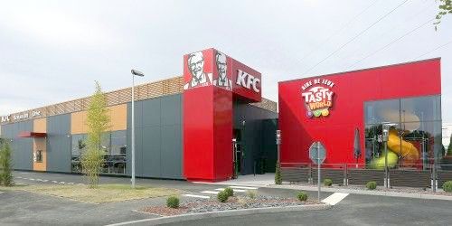 Franchise KFC restaurant Belfort