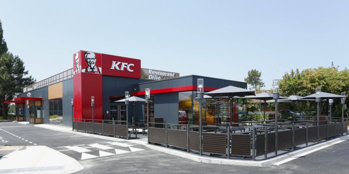 Franchise restaurant KFC Biganos