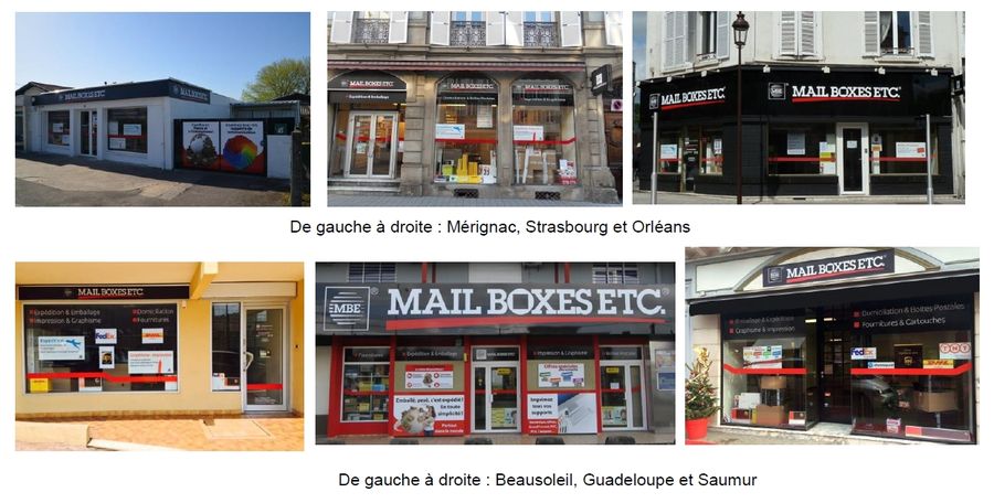 Franchise Mailx Boxes Etc. ouverture 2015 France