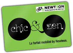 Franchise Newteon carte Chic et Zen