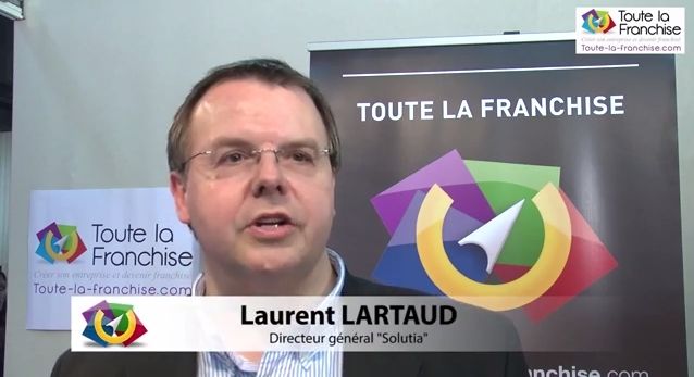 Franchise services à la personne Solutia interview Laurent Lartaud DG