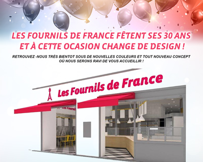 Nouveau concept franchise Les Fournils de France
