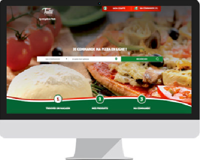 Nouveau site internet franchise Tutti Pizza