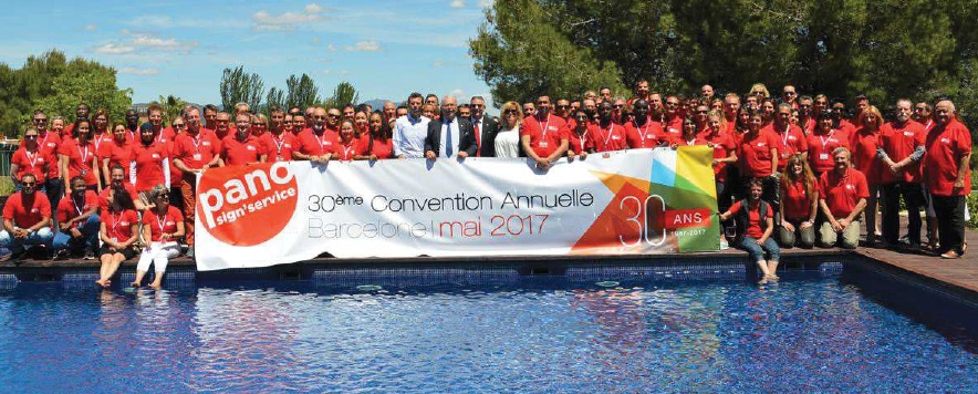Les participants de la convention annuelle Pano 