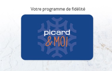 Nouveau programme fidélité Picard & Moi