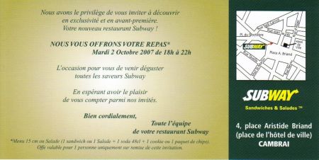 Subway Cambrai