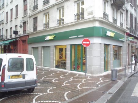 Saint Etienne - rue pi�tonne