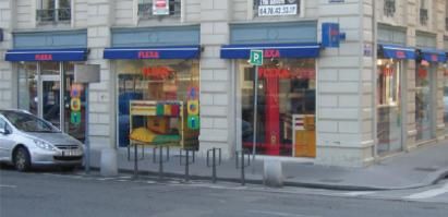Vitrine FLEXA de LYON