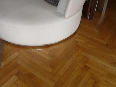 R�novation de parquet dans un apprtement