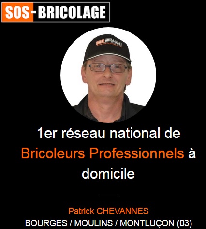 Franchise SOS Bricolage Patrick Chevannes Allier