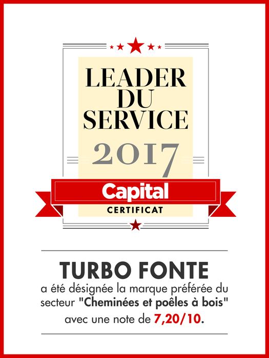 Turbo Fonte Leader du service 2017 Capital
