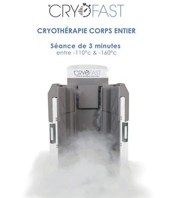 2 nouveaux centres de cryothérapie Cryofast