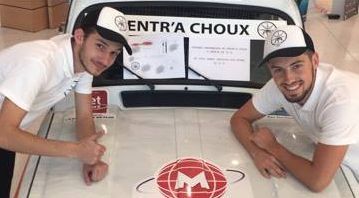 Alexis Houssaint et Keny Foreau Ventr'a Choux 4L Trophy 2018