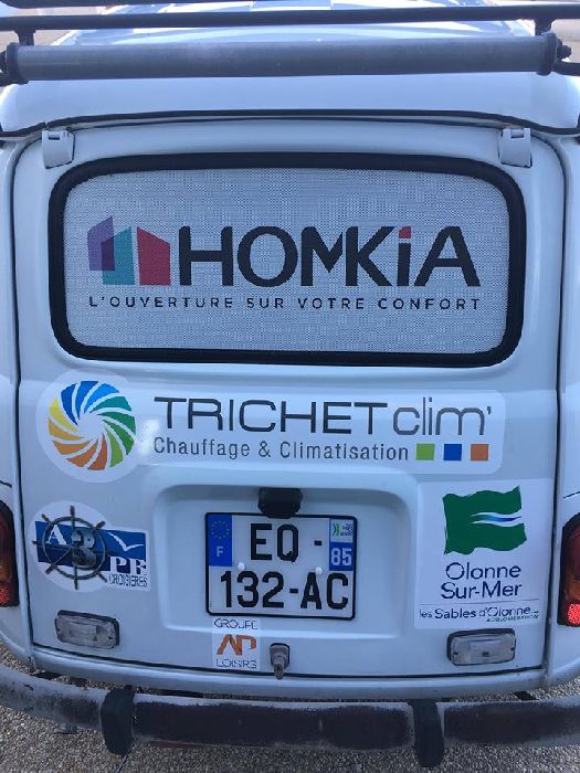 4L Trophy 2018 Homkia sponsor Ventr'a Choux