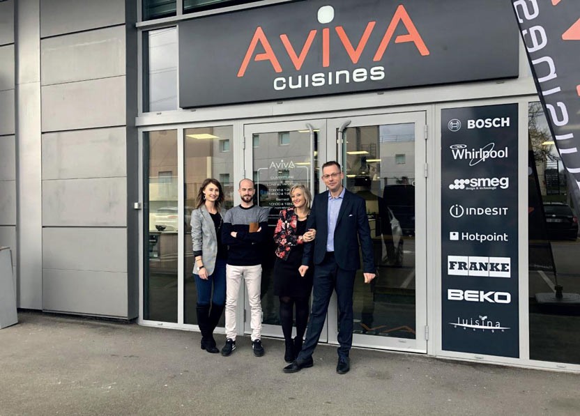 Cuisine AvivA inaugure son premier magasin de l’année 2019 à Compiègne