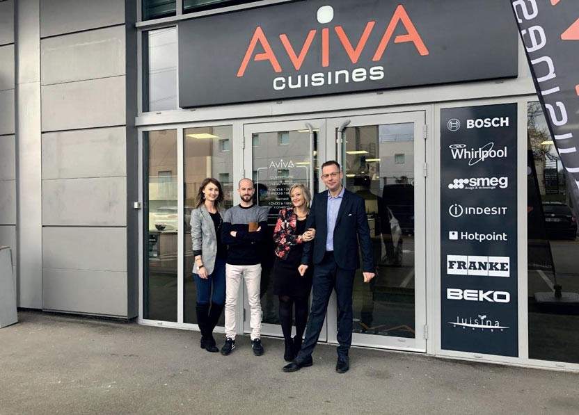 Cuisine AvivA inaugure son premier magasin de l’année 2019 à Compiègne