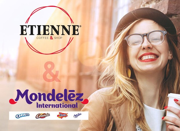 Le réseau ETIENNE® Coffee Shop s’associe avec la marque MONDELEZ®