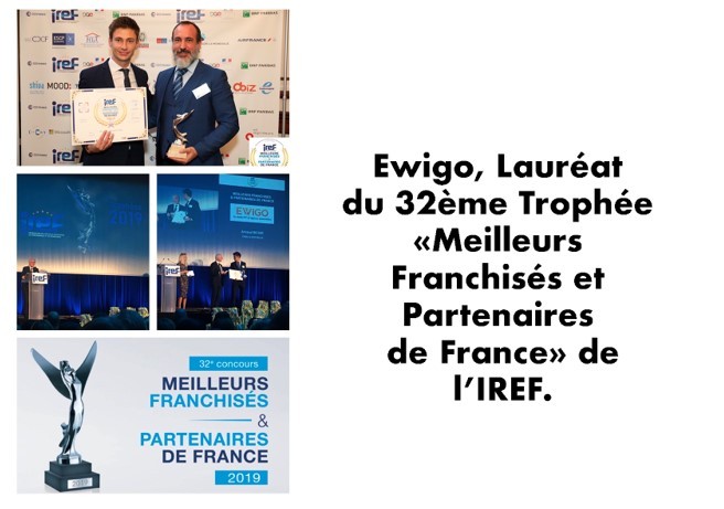 L'agence Ewigo de La Rochelle récompensée lors des Trophées IREF 2019