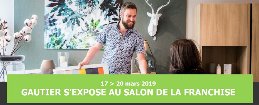 Gautier exposera au salon Franchise Expo 2019
