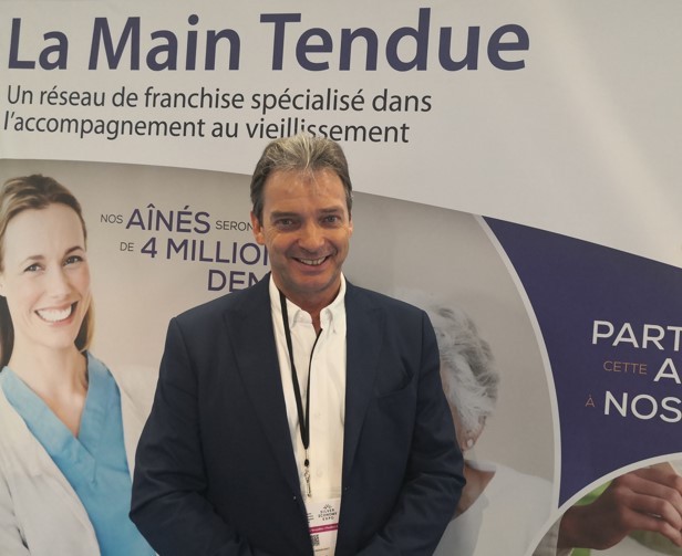 Christophe Monfort, fondateur de l’enseigne La Main Tendue