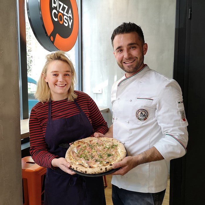 Pizza Cosy s’associe à la cheffe Alexia Duchêne pour une nouvelle recette