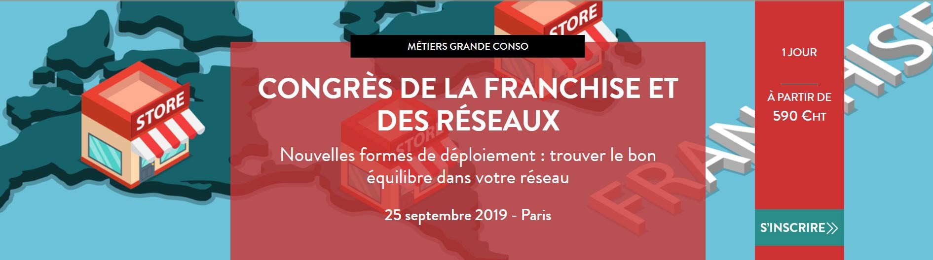 Congrès de la Franchise et des Réseaux 2019 