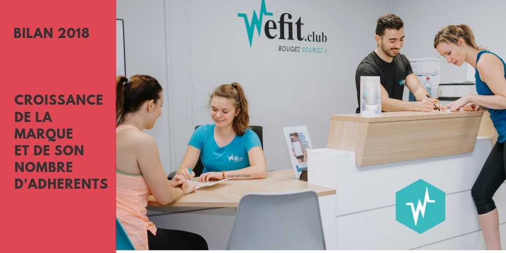 Wefit.club dresse son bilan 2018